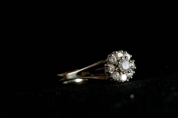 istock view of a fine diamond ring against a black background 1731876948
