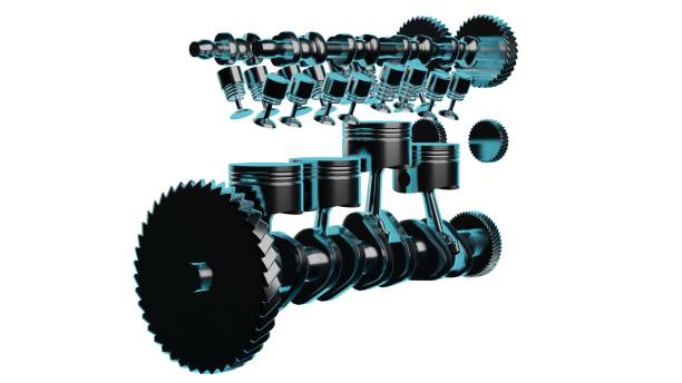 istock 3D render of premium car motor 1731898813
