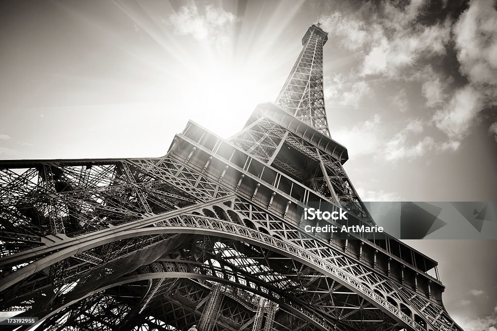 Torre Eiffel - Foto de stock de Torre Eiffel royalty-free