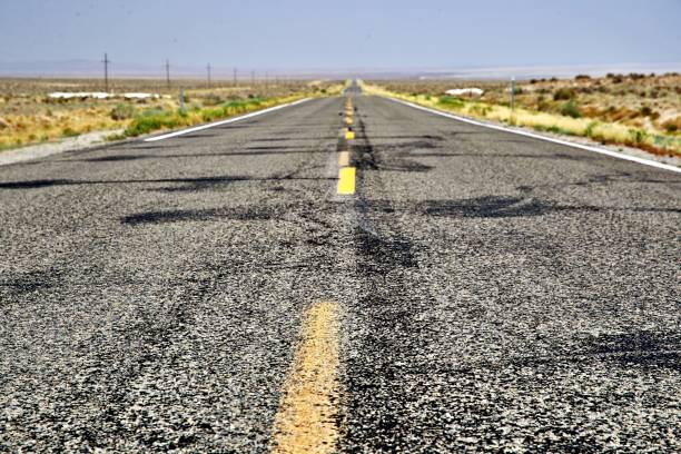 istock Country road in Nevada 1731929962