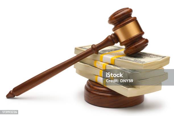 Legal Settlement Stock Photo - Download Image Now - Auction, Bribing, Clipping Path