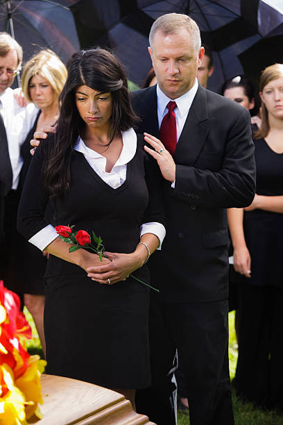 istock Family at a Funeral 173194849