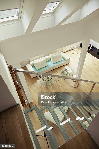 Moderno Apartamento Tipo Loft Foto de stock y más banco de imágenes de Arquitectura - Arquitectura, Beige, Blanco - Color