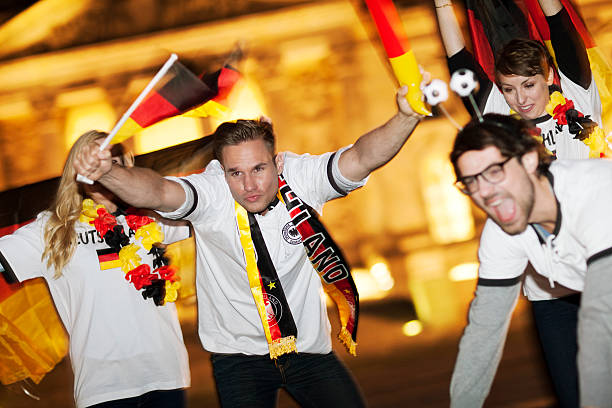 istock Soccer Fans Cheering 173196001