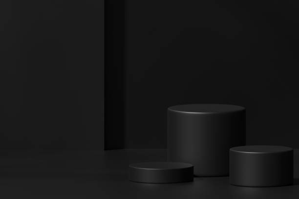 istock Scene with a podium for product presentation, 3d rendering 1731978566