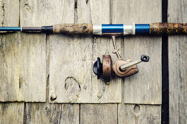 Fishing Rod Stock Photo - Download Image Now - Fishing Rod, Old, Dirty -  iStock