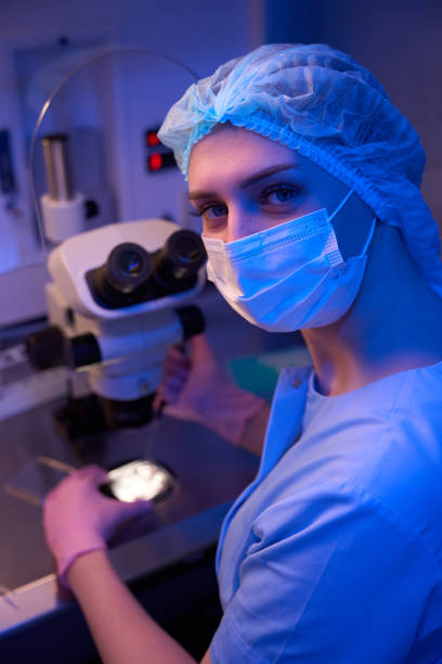 istock Lab researcher posing for camera during micropipette cell aspiration 1732050382