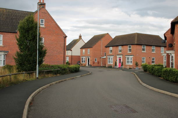 istock Newly build housing estate UK 1732053778
