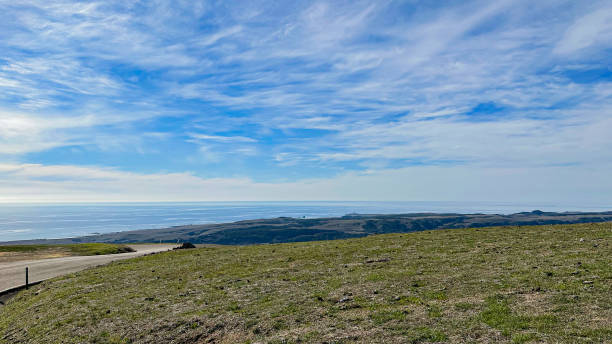 istock Scenic view of San Simeon, CA 1732085427