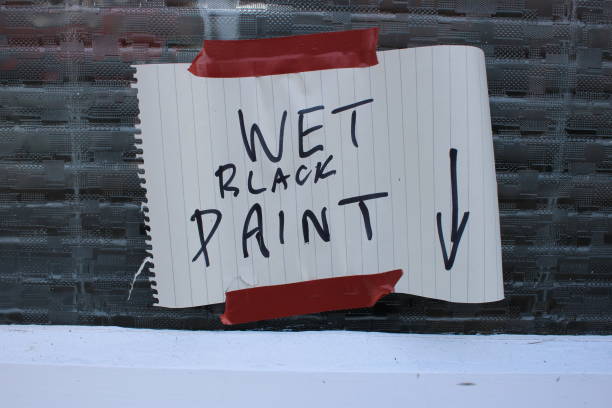 Hand written sign \