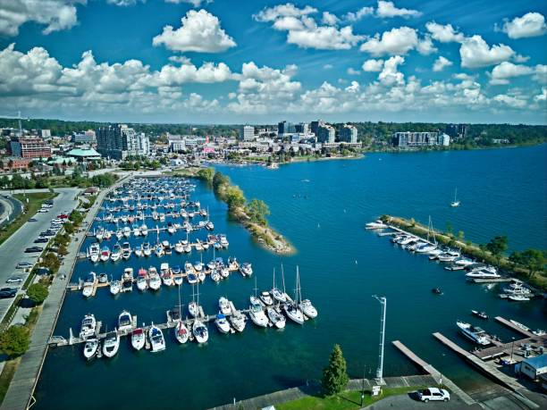 istock Small Coastal City Marina 1732114611