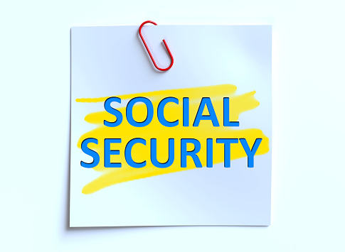 The words social security