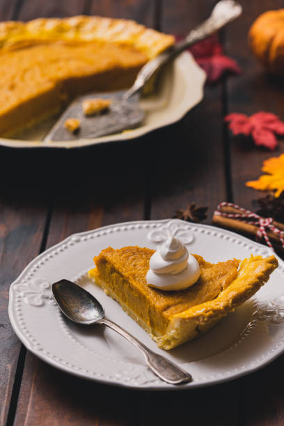 istock Thanksgiving holiday pumpkin pie 1732140302