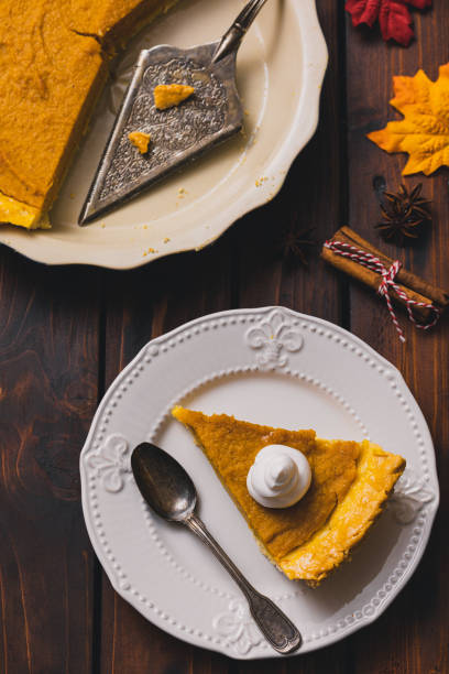 istock Thanksgiving holiday pumpkin pie 1732140307