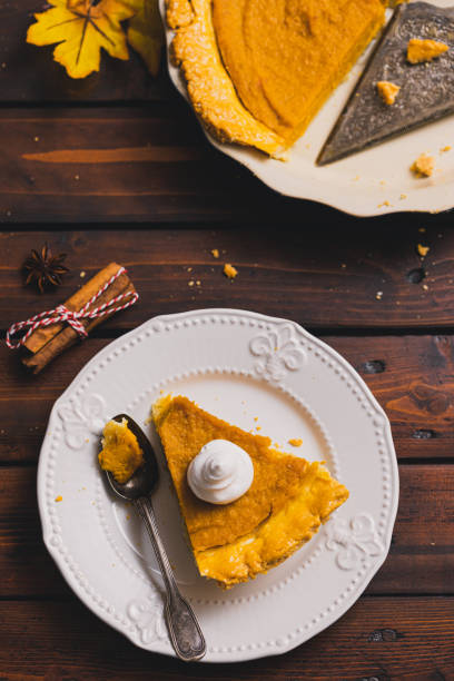 istock Thanksgiving holiday pumpkin pie 1732140325
