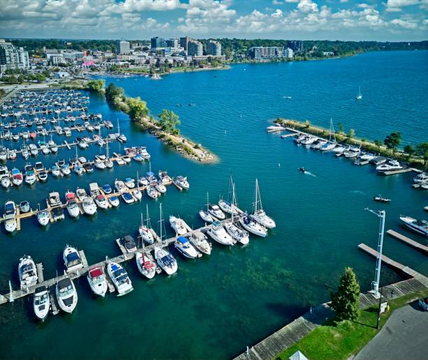 istock Small Coastal City Marina 1732220700