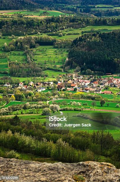 View Over Bad Staffelstein Stock Photo - Download Image Now - Agricultural Field, Agriculture, Bad Staffelstein
