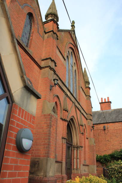 istock High angle view of Methodist church UK 1732224586