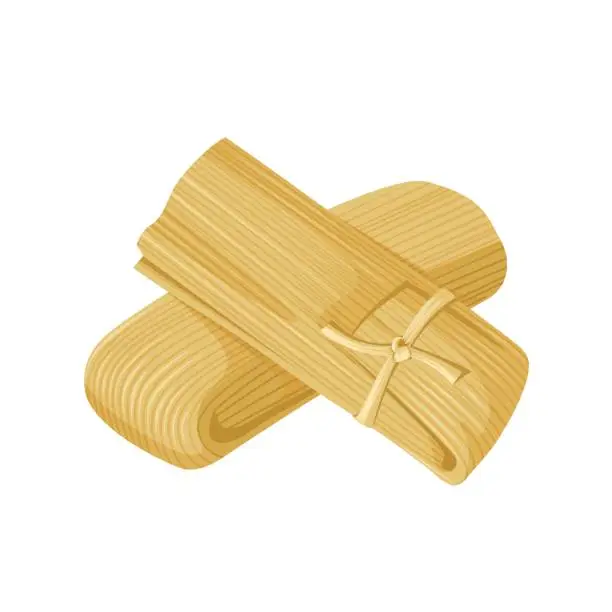 Vector illustration of Tamales