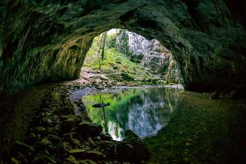 Cave system Skocjan, Unesco's world heritage site, Slovenia.