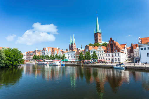 Skyline of Lübeck