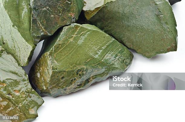 Jadeit Hälfte Wertvolle Stone Garantiert Authentische Stockfoto und mehr Bilder von Jadesteine