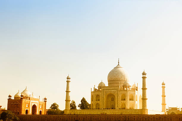 istock Taj Mahal monument in India 173234560