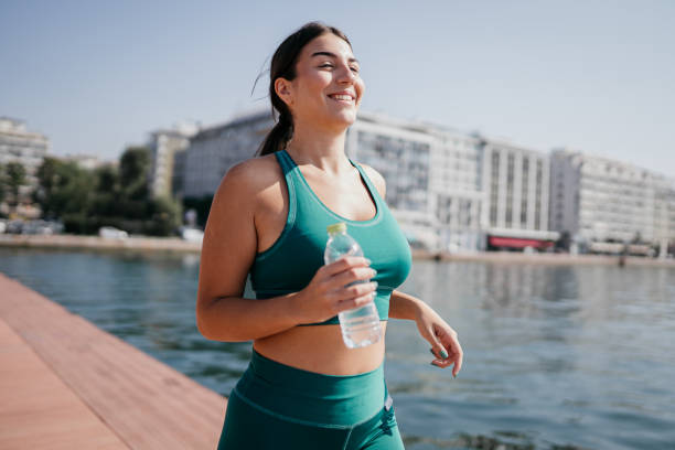 istock Young Beauty and her morning run 1732355487