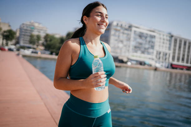 istock Young Beauty and her morning run 1732356030