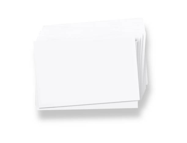 istock Stack of blank white business cards 173236393