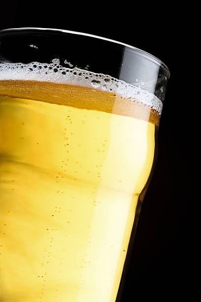 istock Beer Glass over black 173237062
