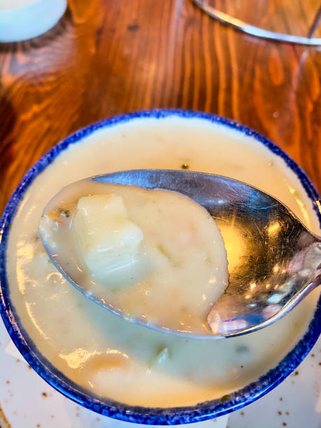 istock A bowl of New England clam chowder 1732379094