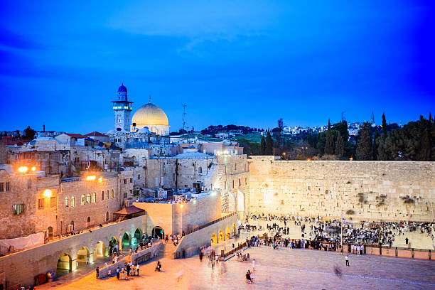 エルサレム - jerusalem dome jerusalem old city dome of the rock ストックフォトと画像