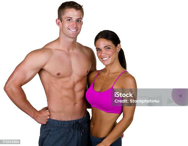 Foto de Casal De Ginástica e mais fotos de stock de 20 Anos - 20 Anos, 20-24 Anos, Adulto