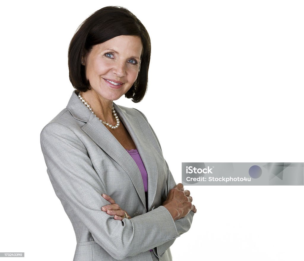 Confiante Mulher de Negócios - Royalty-free 50 Anos Foto de stock