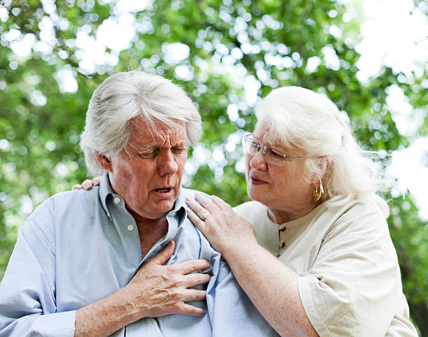 istock Senior with Chest Pain 173243485