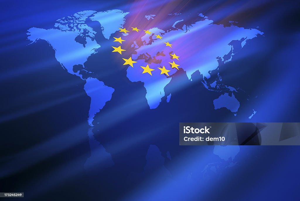 O crescente comunidade europeia - Foto de stock de Comunidade Europeia royalty-free