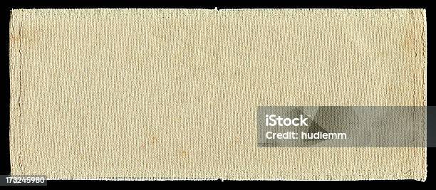 Canvas Textured Background With Full Frame Isolated Stock Photo - Download Image Now