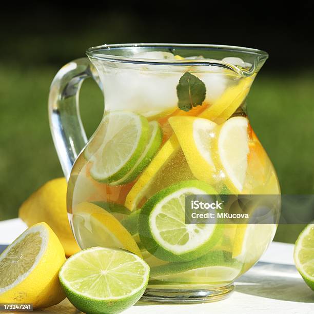 Fruit Lemonade Stock Photo - Download Image Now - Arrangement, Citrus Fruit, Cold Drink