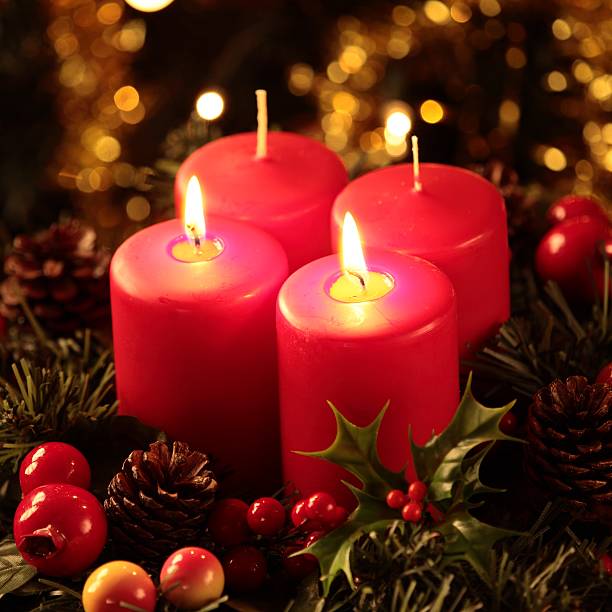 istock Advent wreath detail 173247400