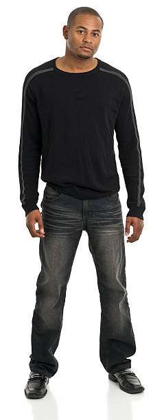 istock Young Man Standing Full Length Portrait 173250448