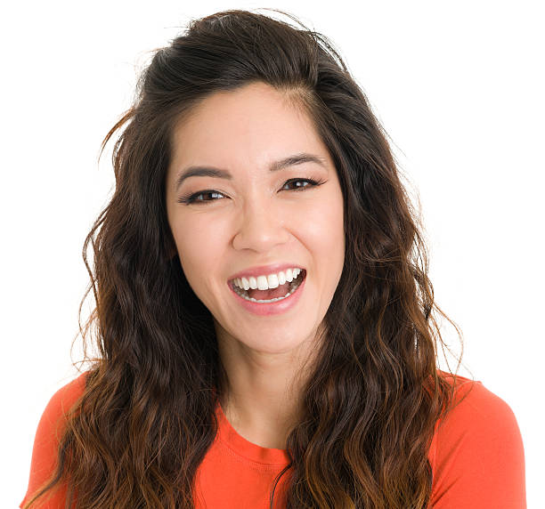 istock Laughing Young Woman Close Up 173250654