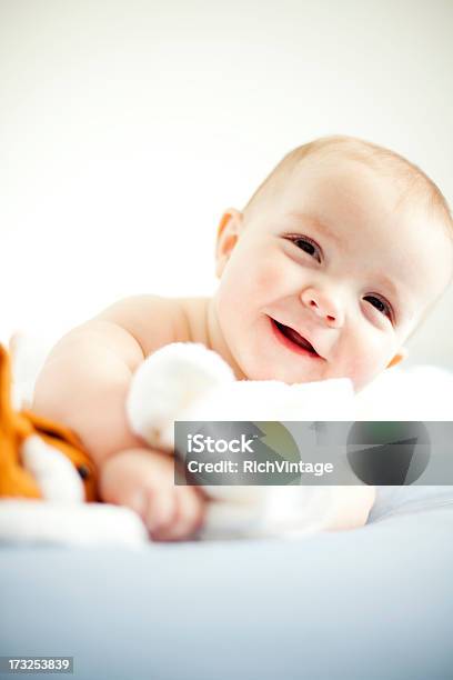 Menino Feliz - Fotografias de stock e mais imagens de 6-11 meses - 6-11 meses, Alegria, Bebé