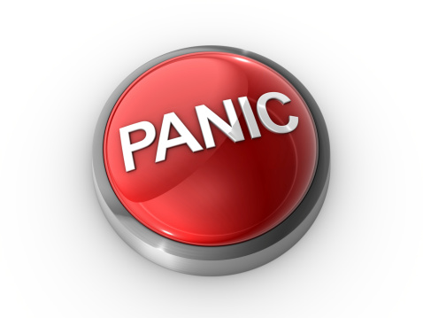 Red Panic Push Button