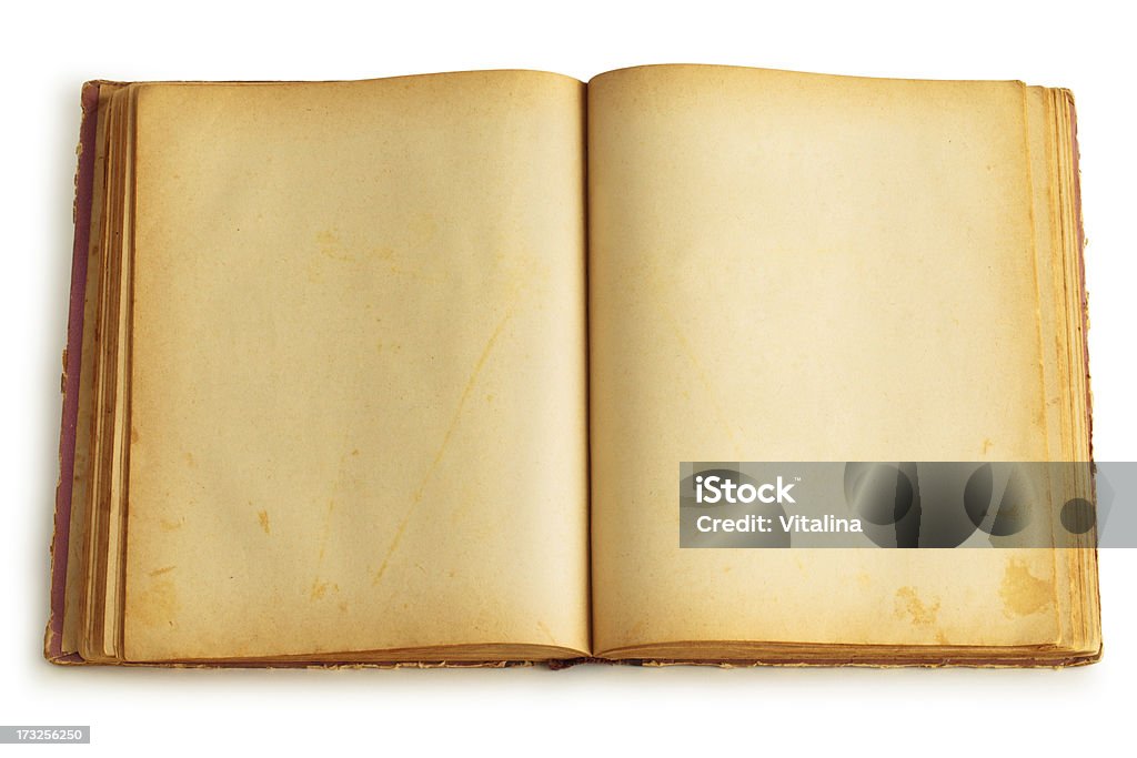 Open Book Stock Photo - Download Image Now - Old Book, Open, Book - iStock