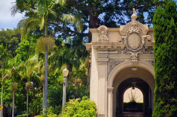 istock Hallway and trees at Balboa Park in San Diego, CA 173256716