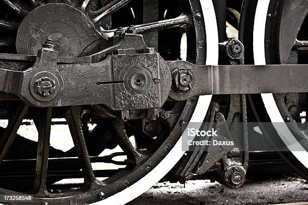 Locomotiva A Vapor De Roda - Fotografias de stock e mais imagens de Antigo - Antigo, Comboio, Fora de moda - Estilo