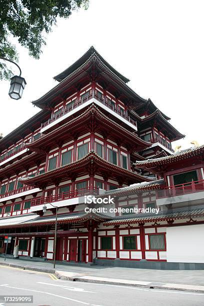 Templo Do Buda Dente Reminiscência Chinatown De Singapura - Fotografias de stock e mais imagens de Arquitetura