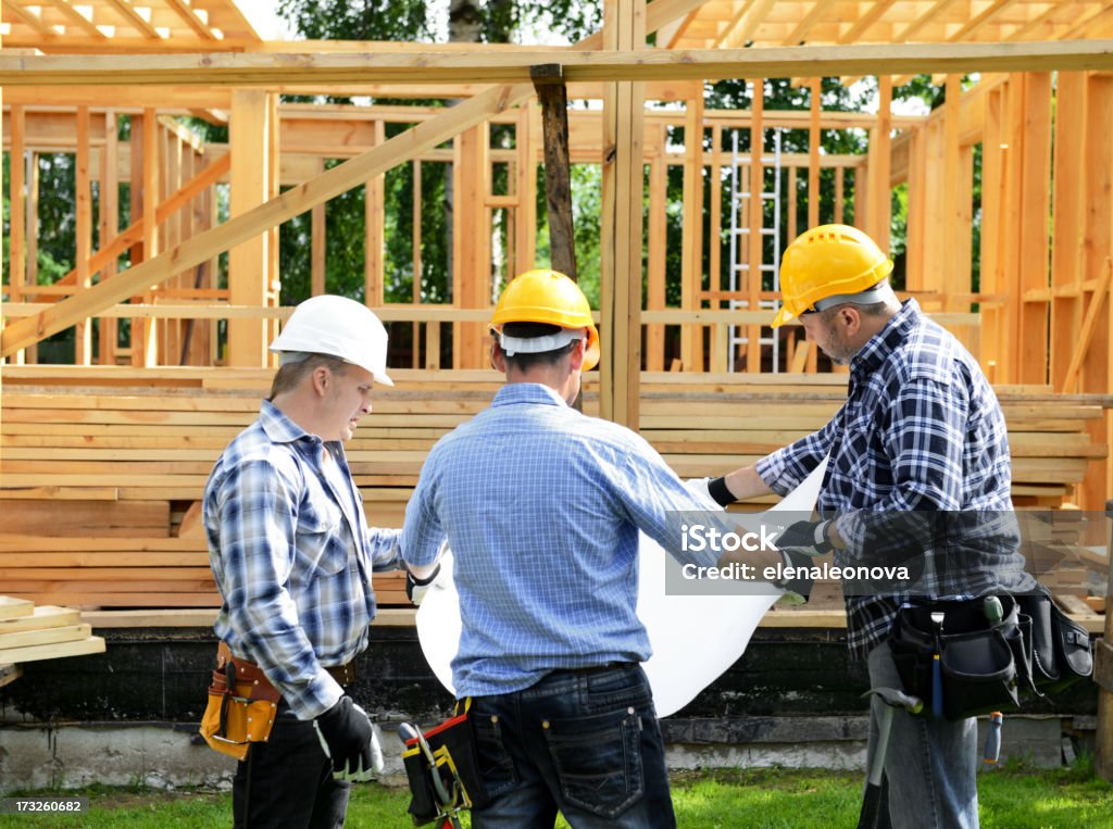 Travailleurs de la construction - Photo de Adulte libre de droits