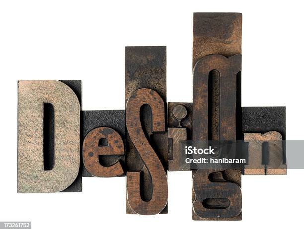 Designhölzerne Alphabet Stockfoto und mehr Bilder von Alphabet - Alphabet, Alt, Altertümlich